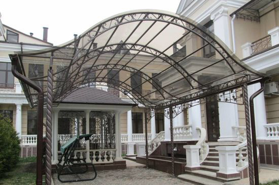кованые навесы