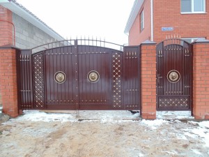 Кованые ворота 11     