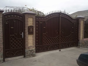 Кованые ворота 15     