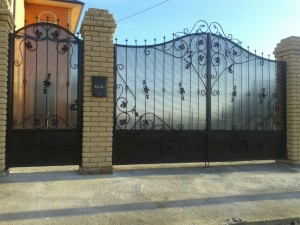 Кованые ворота 21     